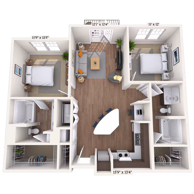 Unit 4211 4211 floor plan